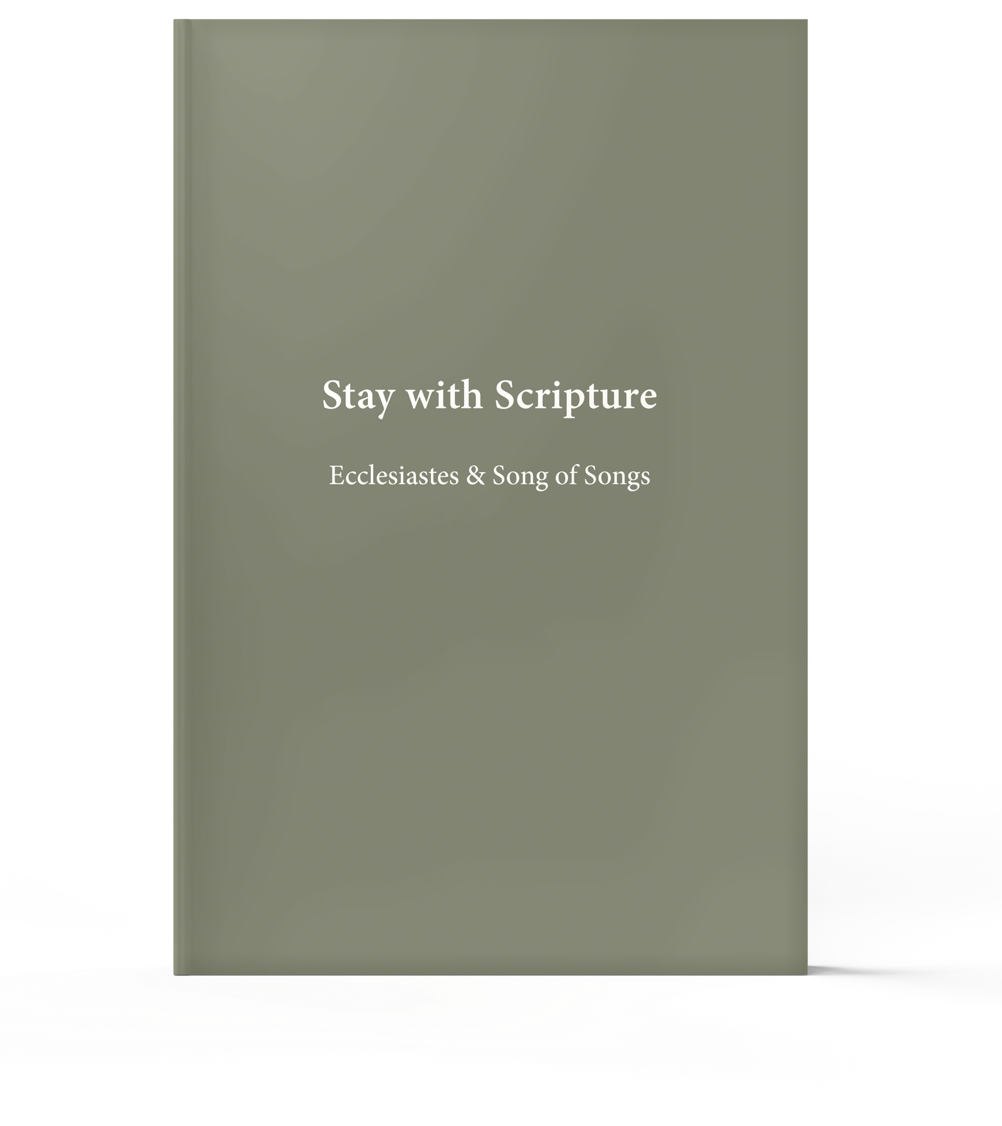 Ecclesiastes journal cover